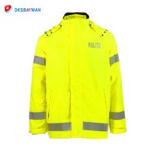 El mejor impermeable impermeable de seguridad de 3 m con cinta reflectante alta